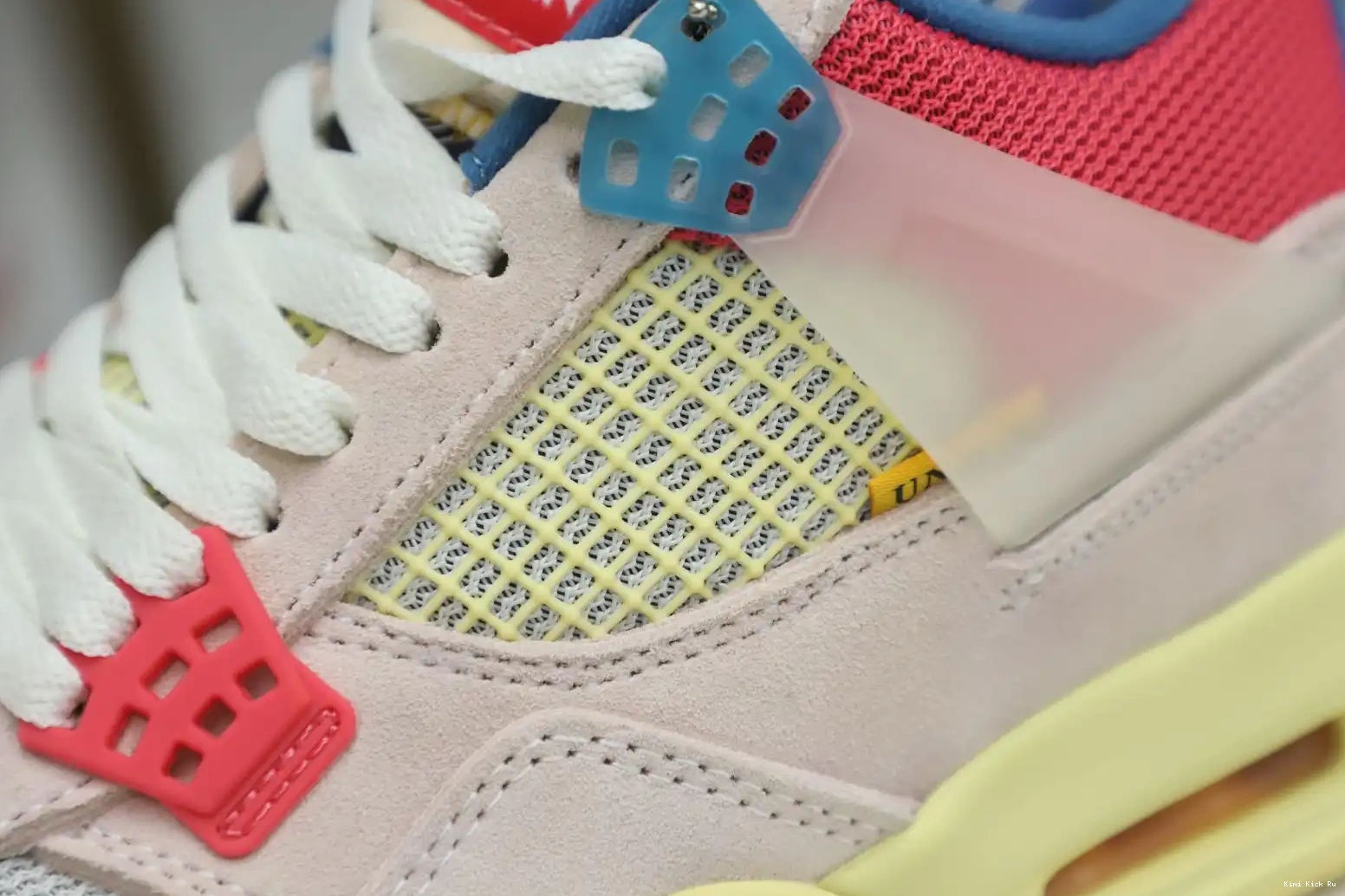 'GUAVA X UNION AIR ICE' JORDAN 4 LA RETRO Kimikick 0505